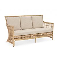 Vrtna garnitura dvosjed - trosjed ADELMA sa jastucima