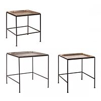 SET3 kvadratni stolići AMIRA QU