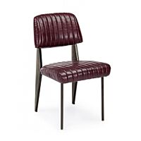 BIZZOTTO STOL NELLY VINTAGE BORDEAUX