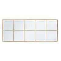 OGLEDALO S OKVEROM WINDOW NUCLEOS GOLD 125X50