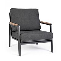 Vrtna fotelja JALISCO antracit WG21