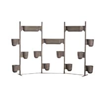 Gufo Planters GABER - KIT 4 Zelena Stena