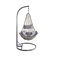 Ljuljačka PONZA s jastucima - WI-806921-GREY