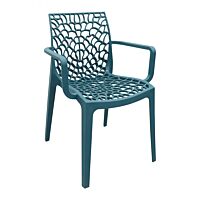 Vrtna stolica DARLENE plava  slagajuća