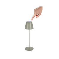 Stolna LED svjetiljka ETNA zelena salvija H38