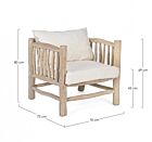 FOTELJA SAHEL NATURAL