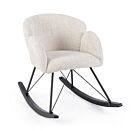 Fotelja na ljuljanje SIBILLA naturale