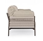 Vrtni kavč - dvosed z blazinami PARDIS RAVEN QS25