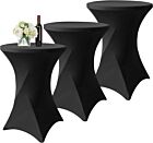 Elastičen prt za catering visoko barsko zložljivo mizo (premer 60-65 cm)