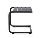 Vrtni stol TAYLOR 40X40 tamno sivi