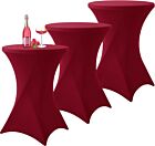 Elastičen prt za catering visoko barsko zložljivo mizo (premer 60-65 cm)