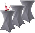 Elastičen prt za catering visoko barsko zložljivo mizo (premer 60-65 cm)