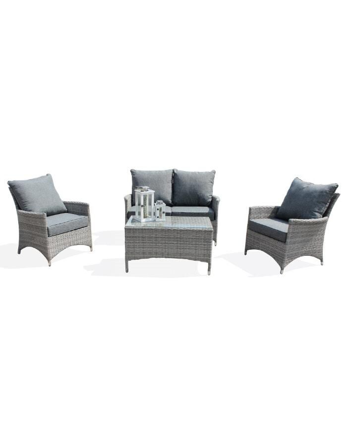 VRTNA GARNITURA PARAGUAY S JASTUCIMA WI-806881-GREY