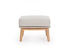 Tabure otoman TAMIRES s bež jastukom