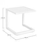 Vrtni stolić HILDE 40X40 bijeli LD30