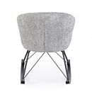 STOLICA ZA LJULJANJE SIBILLA SVIJETLO SIVA