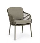 Vrtna stolica IVISSA zelena s jastucima