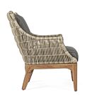 Fotelja KEILANI izrađena od drveta i umjetnog ratana