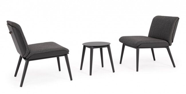 Vrtna garnitura SET3 ISABELA antracit WG21