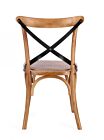Drvena stolica CROSS METAL NUT