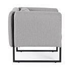 Vrtna fotelja PIXEL u grafitnoj boji