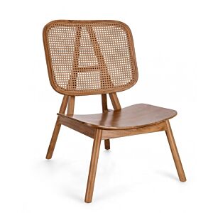 BIZZOTTO Jedilni leseni stol LOUNGE YVES Naturale