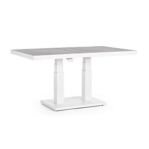 BIZZOTTO Miza TRUMAN z regulacijo višine 140X85X49/72 bela JX11