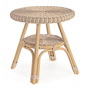 Vrtni stolić ALLISS NATURAL - prirodni ratan