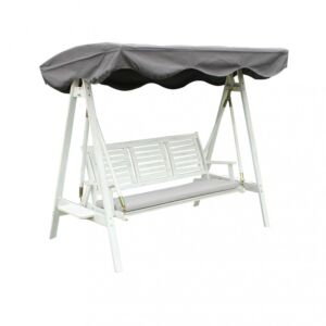 LJULJAČKA OD BAGREMA 3 SJEDALA BIJELA - AC805025