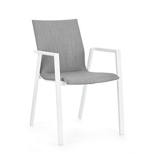 Vrtna stolica ODEON bijelo-siva JX11 - 0663328