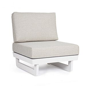 Modularna vrtna fotelja INFINITY bijela WG20