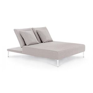 Dvostruka ležaljka VIPER bijela QS20/SAND