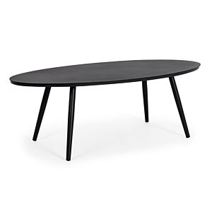 Klub stolić SPACE 119X58 crni QS23