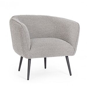 BIZZOTTO AVRIL FOTELJ SIV BOUCLE
