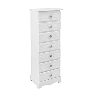 BIZZOTTO komoda s 7 predali BLANC