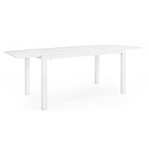 Raztegljiva vrtna miza HILDE 140-210X77 bela LD30