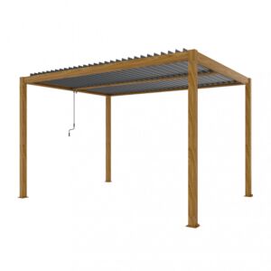 PERGOLA BIOKLIMATSKA 3 X 4 EFEKT DRVA