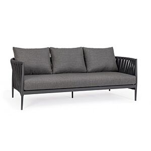 KAUČ 3P JACINTA ANTRACIT WG21