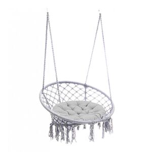 Viseća okrugla fotelja - mreža LUXORI AM-807527-LGRE