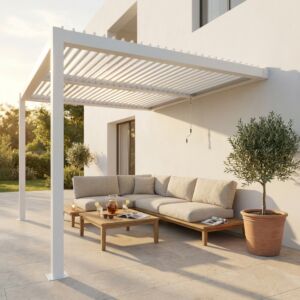 BIOKLIMATSKA PERGOLA 3 X 4 NASLONJENA