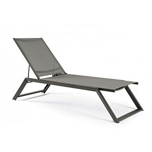 Ležaljka KAYLAN s kotačima u antracit boji CX23