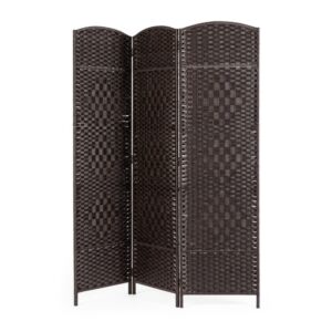 BIZZOTTO paravan 3-delni SHANA črna barva 150×180 cm