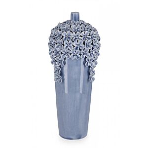 BIZZOTTO OKRASNA VAZA TREASURE MODRA H40