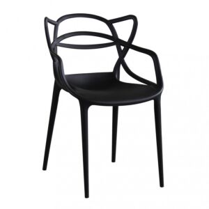Vrtna stolica LILY crna - slagajuća