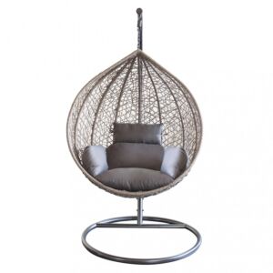 Vrtna ljuljačka - viseća fotelja GIGLIO - WI-806919-GREY