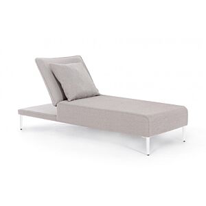 Jednostruka ležaljka VIPER bijela QS20/SAND