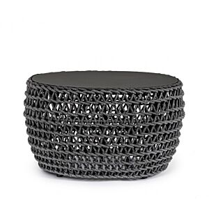 Vrtni stolić CUYEN 64X64 antracit boje