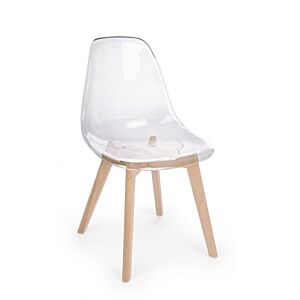 BIZZOTTO Stol EASY TRANSPARENT