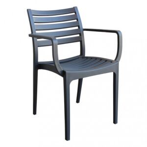 Vrtni stolac EVELINE antracit – HF807214-ANTR