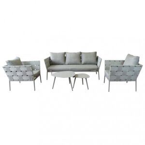 VRTNA GARNITURA DAKAR 3P S JASTUCIMA WI-804268-TORT